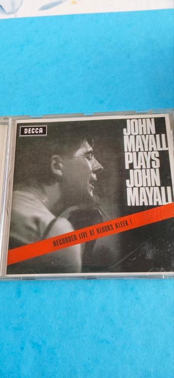 Cd John Mayall  - Plays John Mayall, Enlèvement ou Envoi, Comme neuf