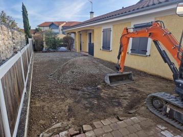 Terrassement mise en etat exterieur beschikbaar voor biedingen