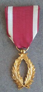 Medaille Kroonorde gouden palmen, Verzamelen, Militaria | Algemeen, Ophalen of Verzenden, Overige soorten, Lintje, Medaille of Wings
