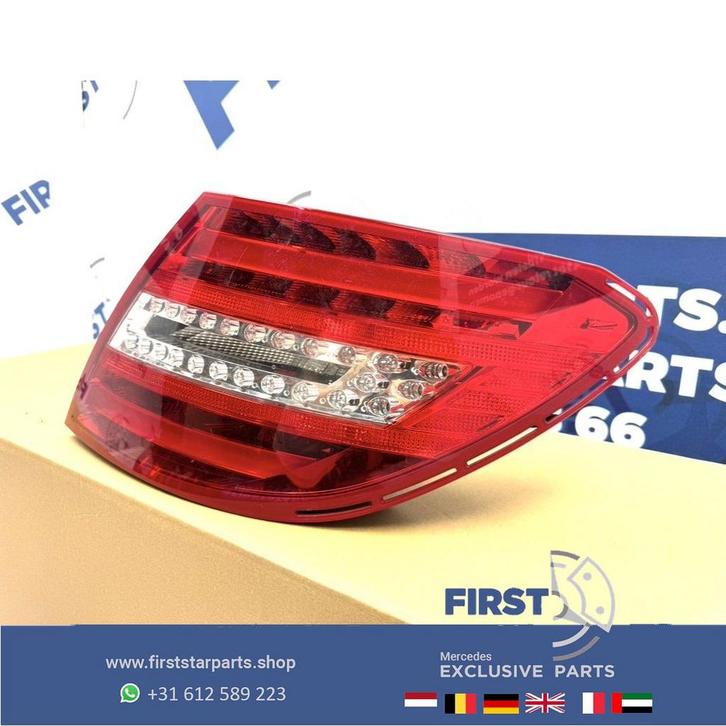 W204 FACELIFT ACHTERLICHT RECHTS A2048202764 C63 LED ORIGINE, Auto-onderdelen, Verlichting, Mercedes-Benz, Gebruikt, Ophalen of Verzenden