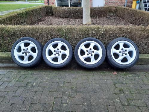 4 replica velgen porsche turbo twist 17inch breedset, Auto-onderdelen, Banden en Velgen, Banden en Velgen, Zomerbanden, 17 inch