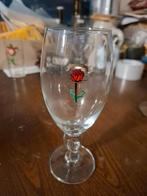 Stella Artois-glas (markeringsfout)  , loie evin ?, Verzamelen, Verzenden, Gebruikt, Glas of Glazen, Stella Artois