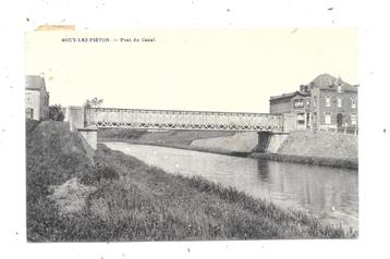 Gouy-lez-Piéton NA11: Pont du Canal 1924, Envoi, 1920 à 1940, Affranchie, Hainaut