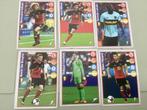 6 Panini stickers rode duivels KELLOGG,S, Verzamelen, Ophalen of Verzenden, Gebruikt