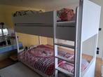 Stapelbed voor 3 personen met matrassen, Huis en Inrichting, Slaapkamer | Stapelbedden en Hoogslapers, Ophalen, Zo goed als nieuw