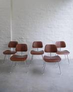 Set van 6 DCM Chairs x Eames Herman Miller vitra Cassina, Zo goed als nieuw, Hout, Ophalen