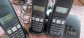 Gisaget A250. Téléphones sans fil avec répondeur.