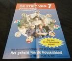 Poster stripfiguren (de strip van 7), Ophalen of Verzenden, Overige figuren, Nieuw, Plaatje, Poster of Sticker