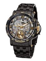 Horloge Theorema Casablanca Black, Handtassen en Accessoires, Horloges | Heren, Overige materialen, Leer, Polshorloge, Zo goed als nieuw