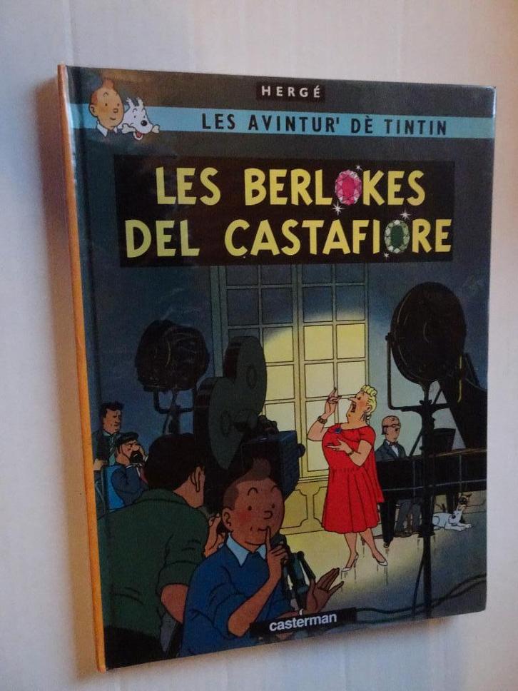 BD Tintin - Les Bijoux de la Castafiore (en Nivellois) -, Collections, Personnages de BD, Comme neuf, Livre ou Jeu, Tintin, Enlèvement ou Envoi