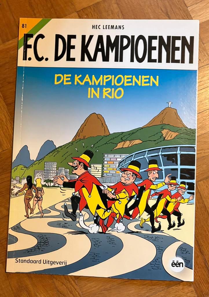 F.C. De Kampioenen - De kampioenen in Rio, Boeken, Stripverhalen, Gelezen, Eén stripboek, Ophalen of Verzenden