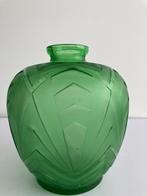 Groene Art Deco vaas, Antiek en Kunst, Antiek | Vazen, Ophalen