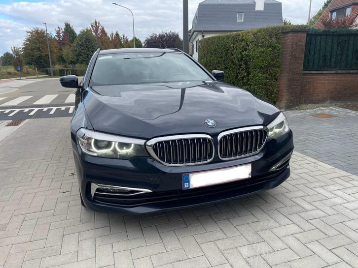 BMW 520dA (EU6d-Temp) luxe lijncamera, Auto's, BMW, Particulier, 5 Reeks, ABS, Achteruitrijcamera, Adaptive Cruise Control, Airbags