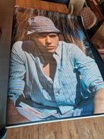 Xl reclame banner Scotch & soda jongen met pet, Verzamelen, Ophalen, Zo goed als nieuw, Reclame