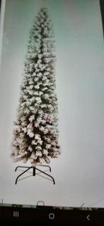 smalle witte kerstboom met lichtketting(LED), Diversen, Kerst, Ophalen, Gebruikt