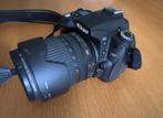Nikon D90 + lens 18-105mm + fototas, Audio, Tv en Foto, Ophalen, Gebruikt, Spiegelreflex, Nikon