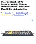 Sommiers à lattes réglables (2 x 80 cm)  de 1,60 m de large), Maison & Meubles, Chambre à coucher | Matelas & Sommiers, Utilisé