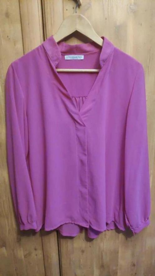 Roze blouse Betti Blue Fashion M, Kleding | Dames, T-shirts, Zo goed als nieuw, Roze, Ophalen of Verzenden