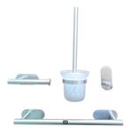 WEG=WEG Accessoire-set Badkamer, RVS, Handdoekhaak, Justar, Ophalen of Verzenden, Nieuw