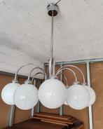Lustre suspension Vintage Space Age Gaetano Sciolari 70's, Maison & Meubles, Lampes | Suspensions, Comme neuf, Enlèvement ou Envoi