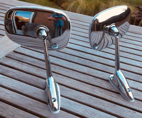 Chrome oldtimer spiegels type Cipa 1, chroom spiegel, Auto-onderdelen, Spiegels, Alfa Romeo, Audi, BMW, Citroën, Fiat, Ford, Honda