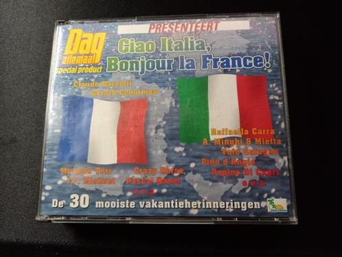Ciao Italia, Bonjour La France - 30 Succes D'Ete Inoubliable, CD & DVD, CD | Pop, Comme neuf, 1980 à 2000, Enlèvement ou Envoi