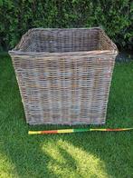Grote stevige mand, Huis en Inrichting, Woonaccessoires | Schalen en Manden, Ophalen, Hout, Mand