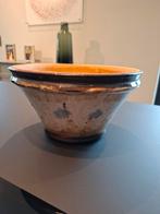 Grote gelakte terracotta pot. Zeer goede conditie, Ophalen of Verzenden