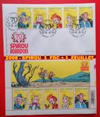 2008 - SPIROU 1 FDC + 1 VEL, Postzegels en Munten, Ophalen of Verzenden