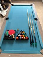 Pool, pingpong en eettafel, Ophalen, Gebruikt, Pooltafel