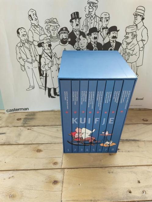 kuifje de blauwe box, Boeken, Stripverhalen, Zo goed als nieuw, Complete serie of reeks, Ophalen of Verzenden