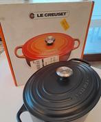 Le creuset, Huis en Inrichting, Keuken | Potten en Pannen, Ophalen of Verzenden, Zo goed als nieuw, Gietijzer