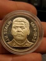 verzilverde  herdenkingsmedaille STALIN, Ophalen, Zilver