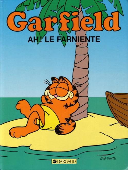 BD Garfield "Ah ! Le farniente" Jim Davis (1990), Livres, BD, Utilisé, Une BD, Enlèvement ou Envoi