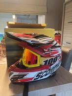Motor helm scorpion startrooper XS, Motoren, Ophalen, XS, Tweedehands, Heren