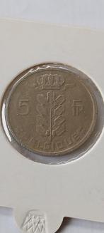 5 frank 1973 frans, Ophalen of Verzenden, Metaal, Losse munt