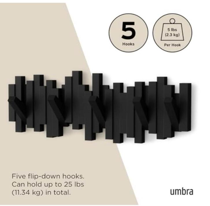 umbra: multi hooks - design van David Quan, Huis en Inrichting, Woonaccessoires | Kapstokken, Nieuw, Wandkapstok, Ophalen