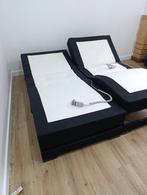 Elektrische Boxspring 180x200 €175  0488790706, Huis en Inrichting, Slaapkamer | Bedden, Ophalen, Gebruikt, Zwart, Tweepersoons