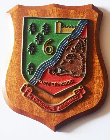 Crest 6e Chasseurs Ardennais  beschikbaar voor biedingen