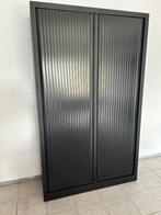 Zwarte archiefkast, Huis en Inrichting, Ophalen, Gebruikt, 100 tot 150 cm, 200 cm of meer