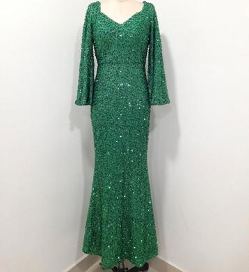 Robe de soirée  longue, Robe de gala, Taille 38/40 (M), Enlèvement ou Envoi, Comme neuf