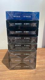 Lot van 8 SONY VHS CASSETTE | NIEUW, Ophalen of Verzenden, Nieuw in verpakking