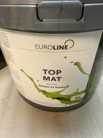 Euroline verschillende soorten taupekleurige muurverf 5liter, Hobby & Loisirs créatifs, Peinture, Enlèvement, Neuf, Peinture acrylique