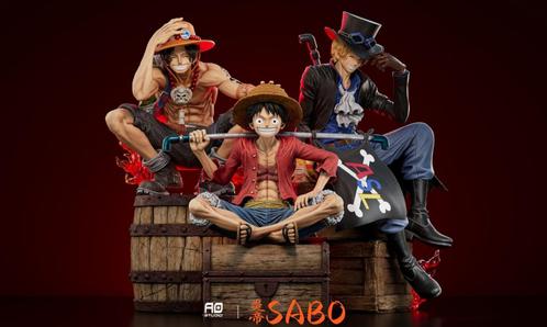 Ace + Sabo + Luffy ASL AO Studio No Tsume jimei monkey d, Verzamelen, Beelden en Beeldjes, Nieuw, Ophalen
