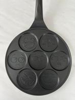 Pannenkoekenpan met smileys, Huis en Inrichting, Keuken | Potten en Pannen, Ophalen of Verzenden, Zo goed als nieuw, Koekenpan of Braadpan