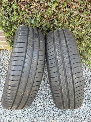 2 Zeer goede Michelin 195 65 15 - 6mm zomerbanden beschikbaar voor biedingen