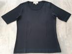 Zwarte T-shirt met korte mouwtjes, Kleding | Dames, Elégance, Maat 38/40 (M), Zo goed als nieuw, Zwart