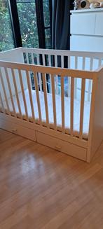 Baby ledikant 120x60cm met schuiven, Ophalen, Zo goed als nieuw