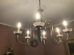 Art deco luster, Huis en Inrichting, Lampen | Kroonluchters, Ophalen, Zo goed als nieuw, Metaal, Art deco