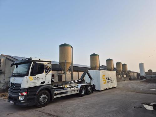 vrachtwagen Mercedez Antos haakarmsysteem, Auto's, Vrachtwagens, Particulier, Mercedes-Benz, Diesel, Euro 6, Automaat, Ophalen